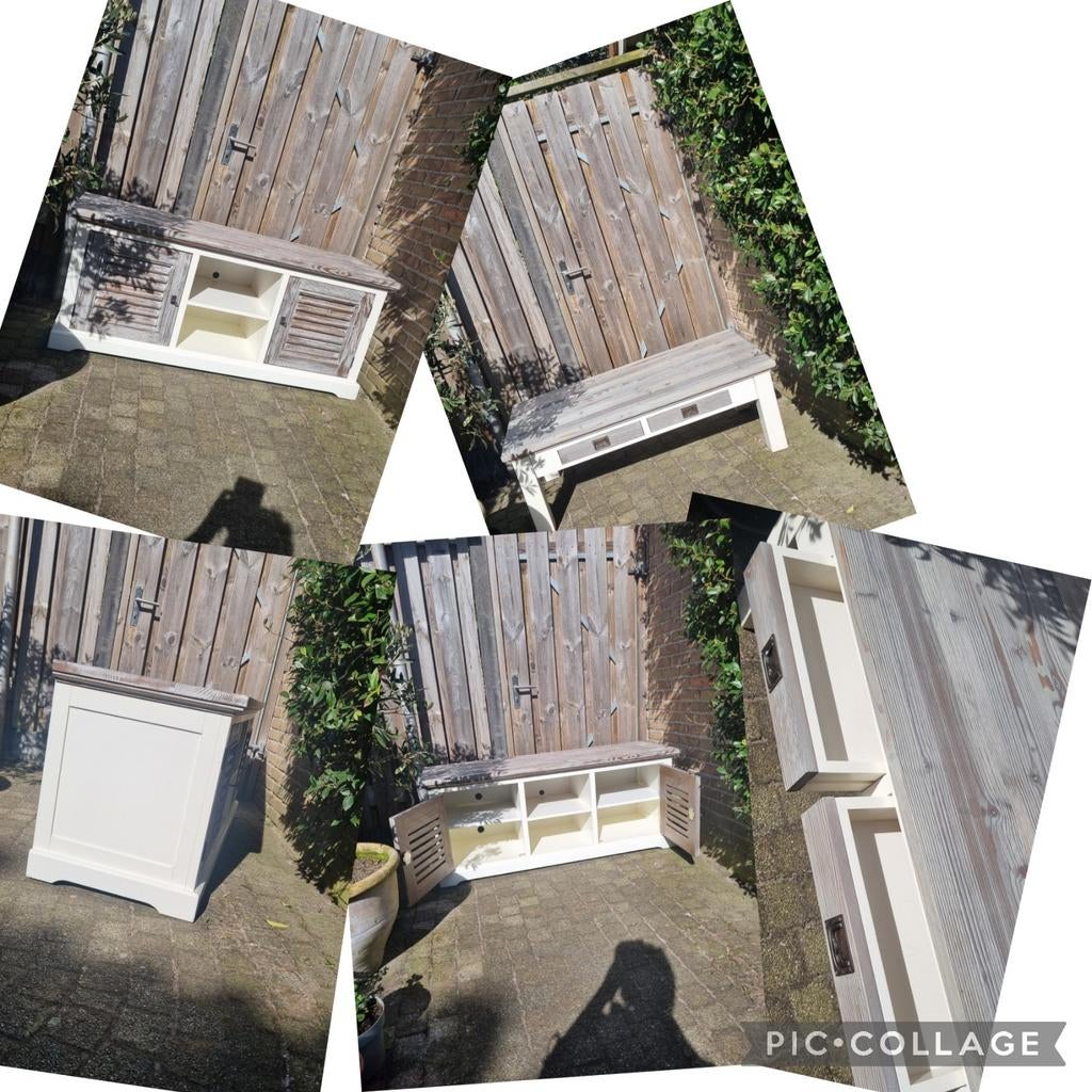 Salontafel en tv kast, Huis en Inrichting, Tafels | Salontafels, Ophalen, 100 tot 150 cm, 50 tot 100 cm, Minder dan 50 cm