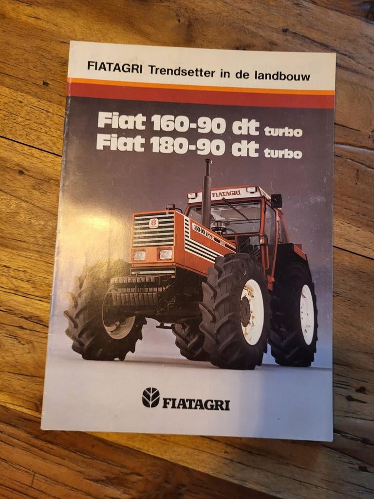 tractor folder Fiatagri Fiat 160-90 dt 180-90 dt, Ophalen of Verzenden