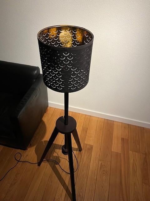 Staande Ikea Lauters lamp met kap, Ophalen, Zo goed als nieuw, Overige materialen, 150 tot 200 cm
