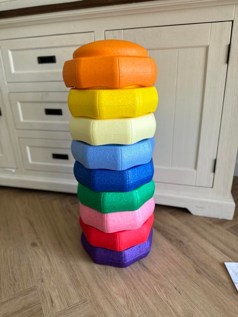 9x nieuwe stapelstenen / steppingstones, Kinderen en Baby's, Ophalen of Verzenden, Zo goed als nieuw