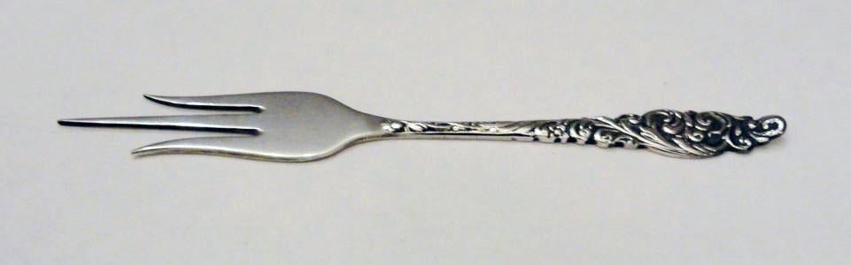 Cakeprikker zilver vork, Antiek en Kunst, Verzenden, Zilver