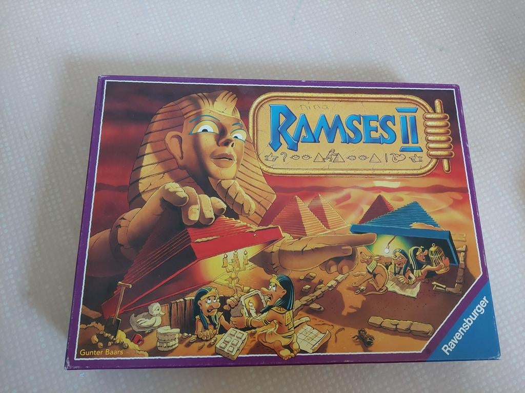 Bordspel Ramses II, Hobby en Vrije tijd, Gezelschapsspellen | Bordspellen, Ophalen, Zo goed als nieuw, Ravensburger