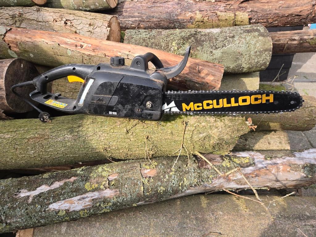 Kettingzaag mc culloch 35 cm blad, Ophalen of Verzenden, Zo goed als nieuw, Elektrisch