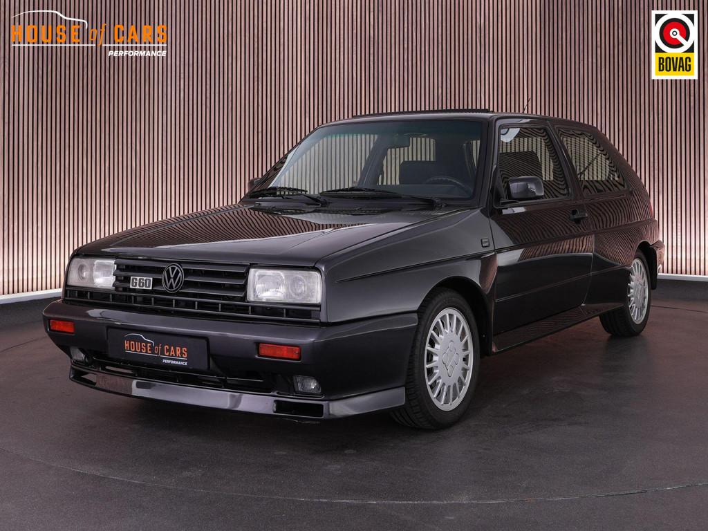 Volkswagen Golf G60 Rallye 1.8 160pk GTI |NIEUWSTAAT!|volled, Voorwielaandrijving, Gebruikt, Zwart, 4 cilinders