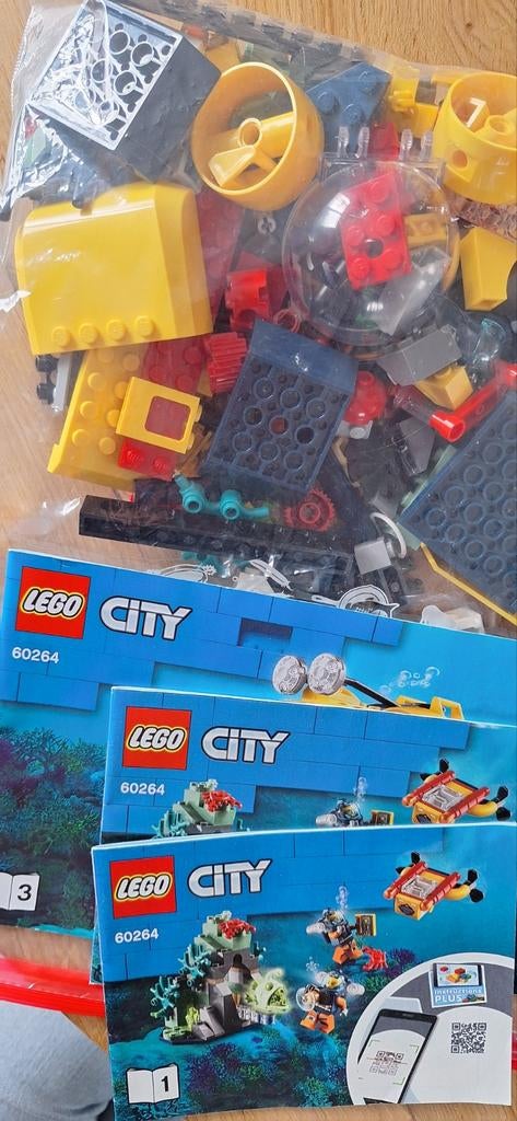 Lego City 60264 Oceaan verkenningsduikboot, Ophalen of Verzenden