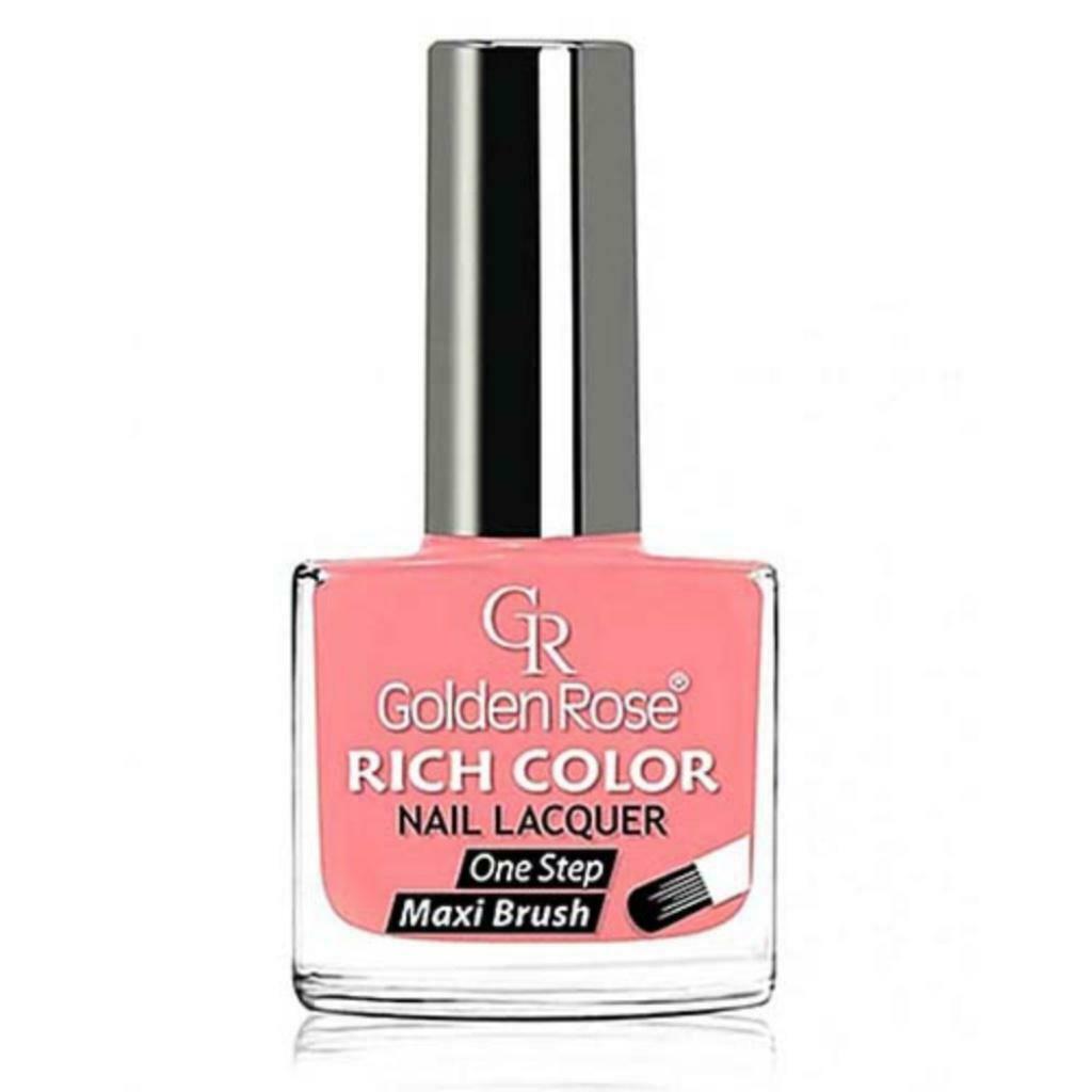 GOLDEN ROSE Rich Color zalmroze nagellak 64, 10,5 ml., Ophalen of Verzenden
