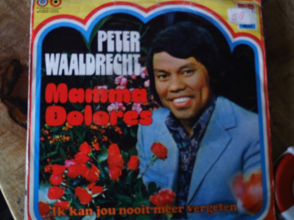 peter waaldrecht - mamma dolores 10mrt, Cd's en Dvd's, 7 inch, Single, Ophalen of Verzenden, Zo goed als nieuw