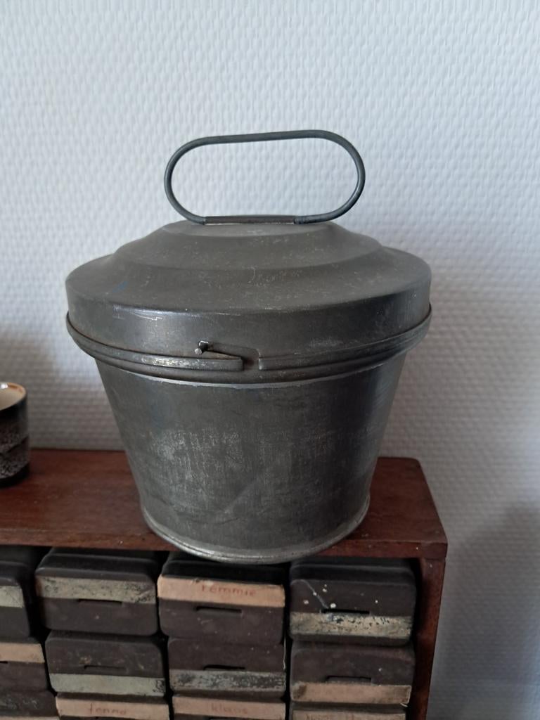 Vintage. Poffert pan., Antiek en Kunst, Ophalen of Verzenden