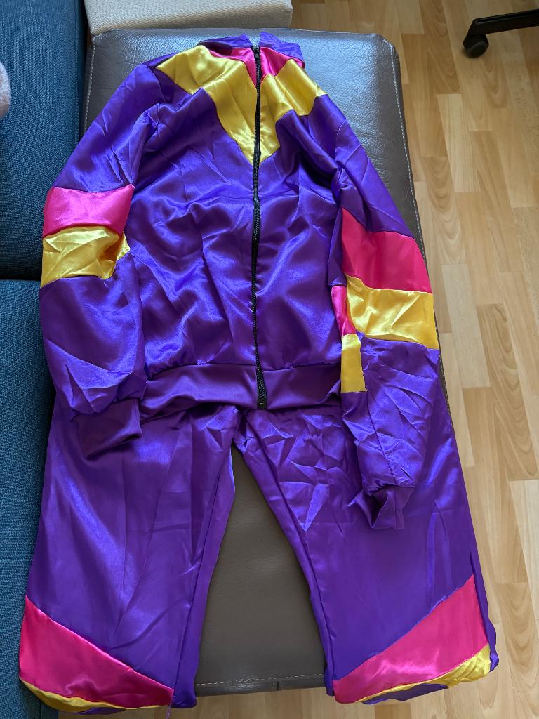 Partychimp 80s outfit, Kleding | Dames, Carnavalskleding en Feestkleding, Ophalen, Zo goed als nieuw, Carnaval