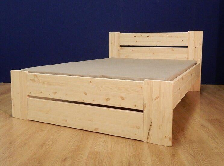 2-persoonsbed Harm E+B met 2 of 4 laden, 90 cm, Wit, Ophalen of Verzenden, Hout