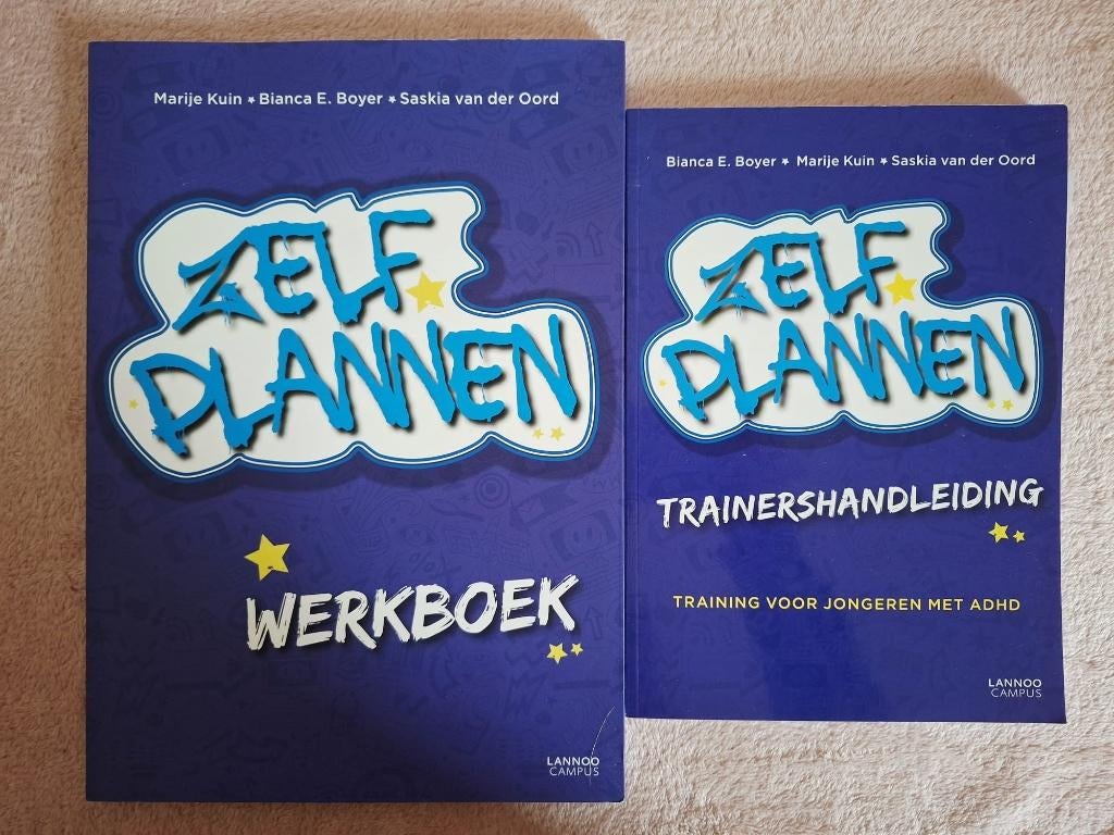 Zelf Plannen Trainershandleiding ADHD, Ophalen of Verzenden, Nieuw, Overige niveaus