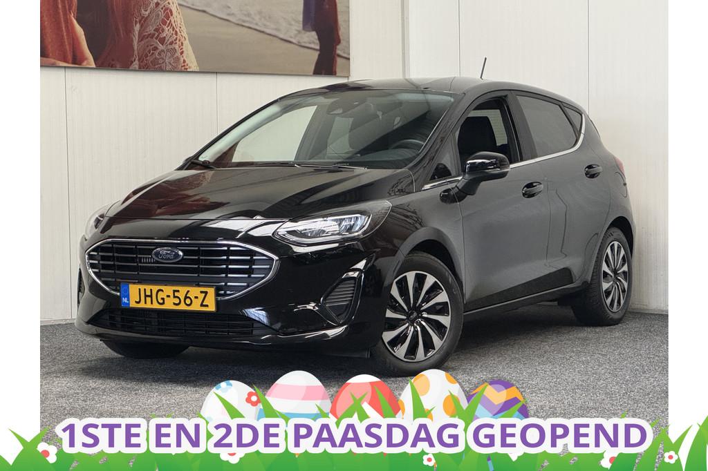 Ford Fiesta 1.0 ECOBOOST TITANIUM X CRUISE CONTROL APPLE CAR, Stof, Gebruikt, Zwart, 1064 kg