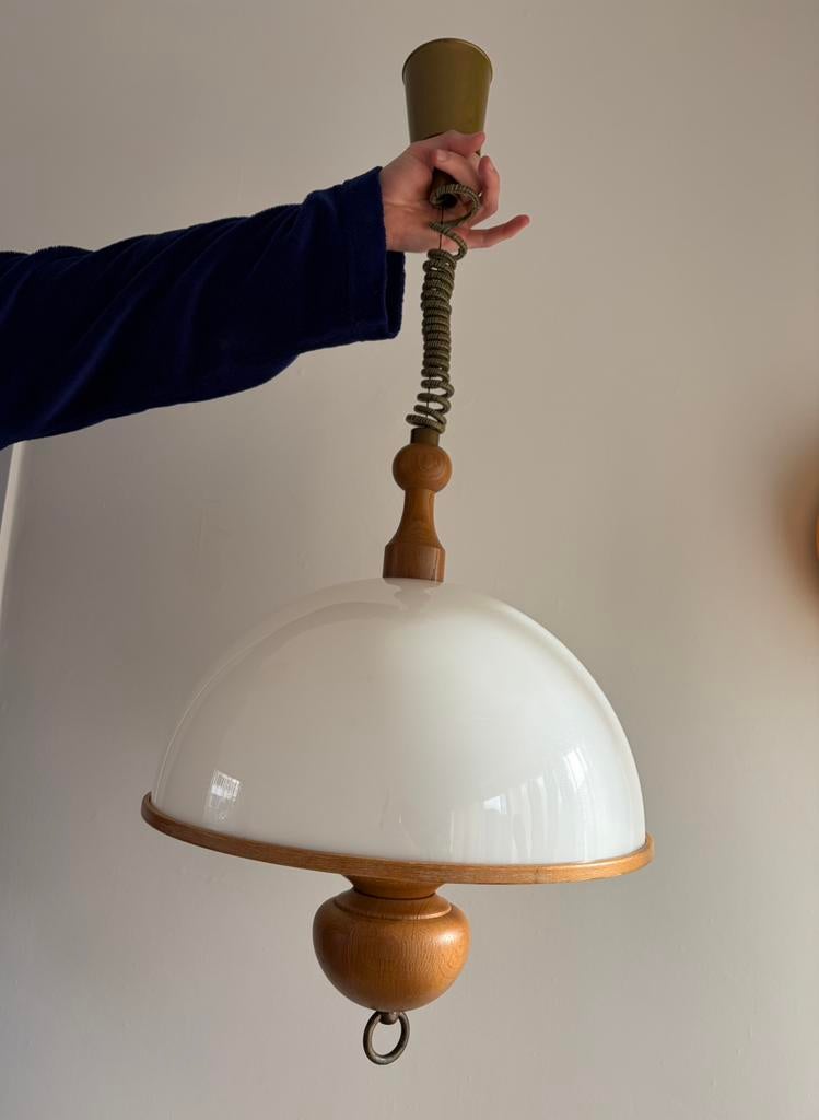 Vintage hanglamp - Steinhauer, Huis en Inrichting, Lampen | Hanglampen, Ophalen of Verzenden, Zo goed als nieuw, Minder dan 50 cm