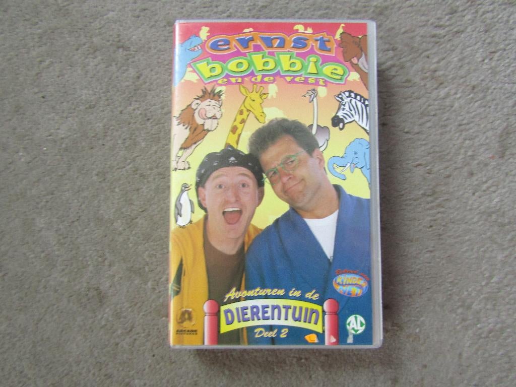 Videband: Ernst Bobbie en de rest - ALLEEN OPHALEN, Ophalen, Gebruikt, Alle leeftijden, Kinderprogramma's en -films