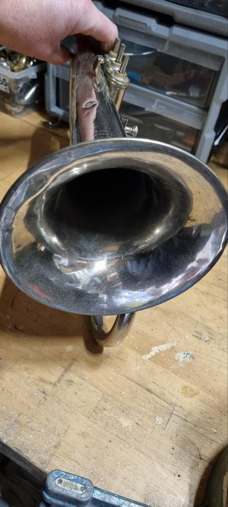 Mahillon Flugelhorn - incompleet, Ophalen of Verzenden, Gebruikt