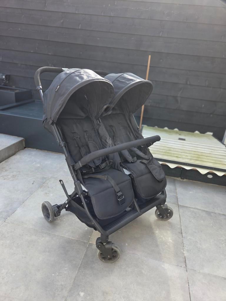 Novi Duo Buggy Foss Go Zwart - Zo goed als nieuw, Ophalen
