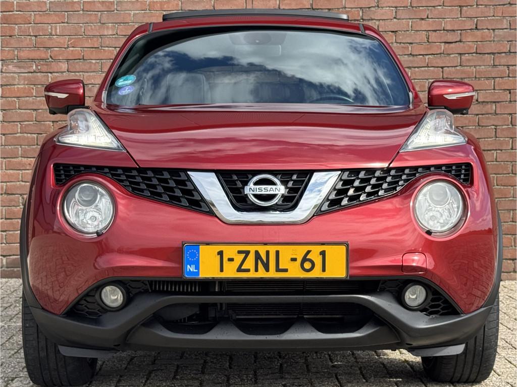 Nissan Juke 1.2 DIG-T S/S TEKNA | NL-AUTO! | DEALER OH!, Voorwielaandrijving, Zwart, 116 pk, Bedrijf
