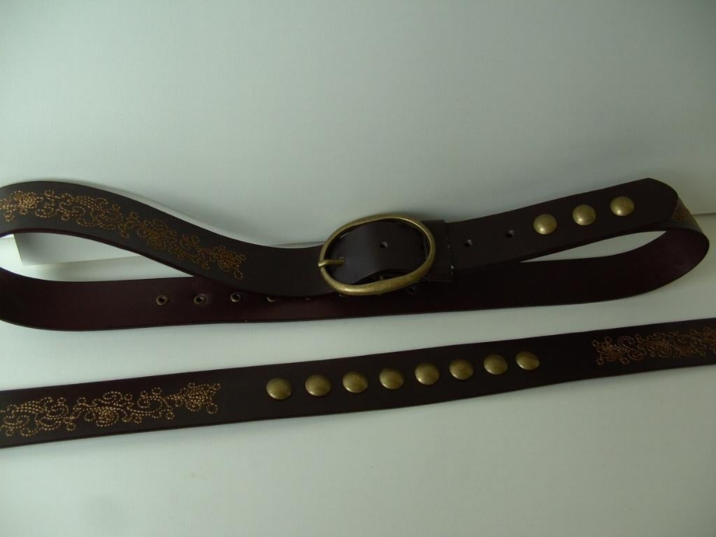 CENTUURS, RIEM BRUIN PARTIJ 100 STUKS NIEUW, Ophalen, -, -, Bruin