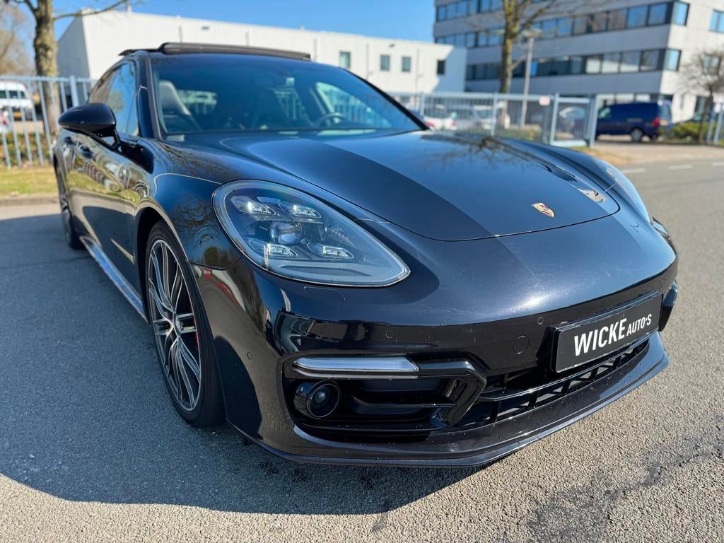 Porsche Panamera Sport Turismo 3.0 4 Softclose Pano Camera A, Gebruikt, 2995 cc, Zwart, Leder