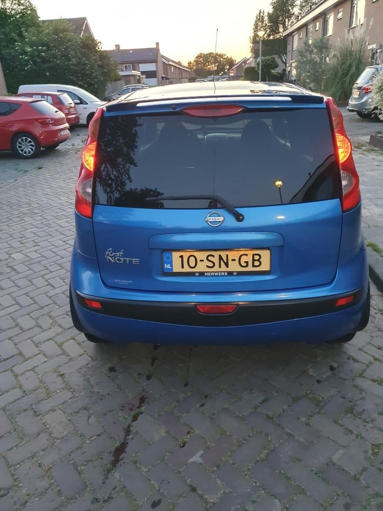 Nissan Note 1.6 16V 2006 Blauw, Auto's, Nissan, Bedrijf, Note, Benzine, C, Hatchback, Handgeschakeld, Origineel Nederlands, Blauw