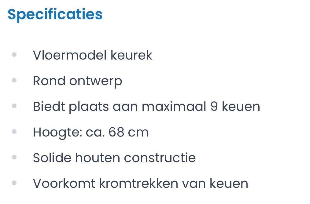 Buffalo keu rek voor 9 keuen rond esdoorn, Ophalen, Dijklaan 133 Breda, Stoffelen, Nieuw