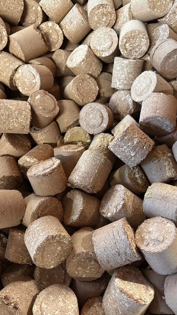 Briketten per puinzak of in big bags, Minder dan 3 m³, Ophalen