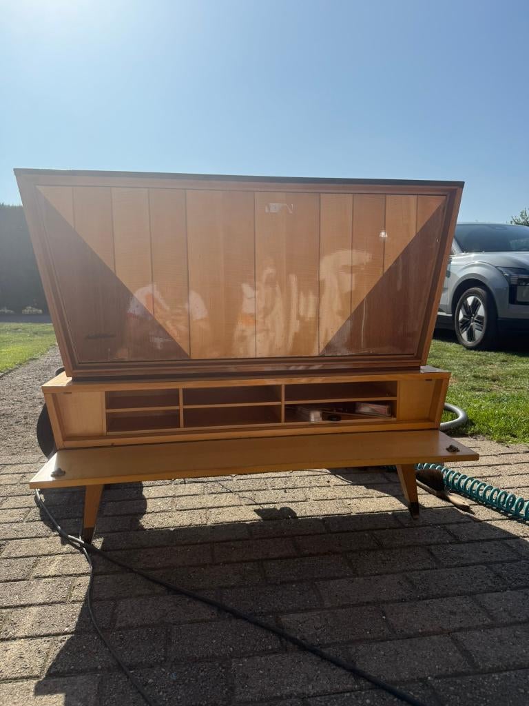 Mid century meubel: Kuba Tango Stereo Console 1959- 1962, Ophalen, Gebruikt, Overige merken