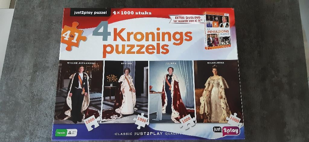 Legpuzzel, Ophalen, 500 t/m 1500 stukjes, Nieuw, Legpuzzel