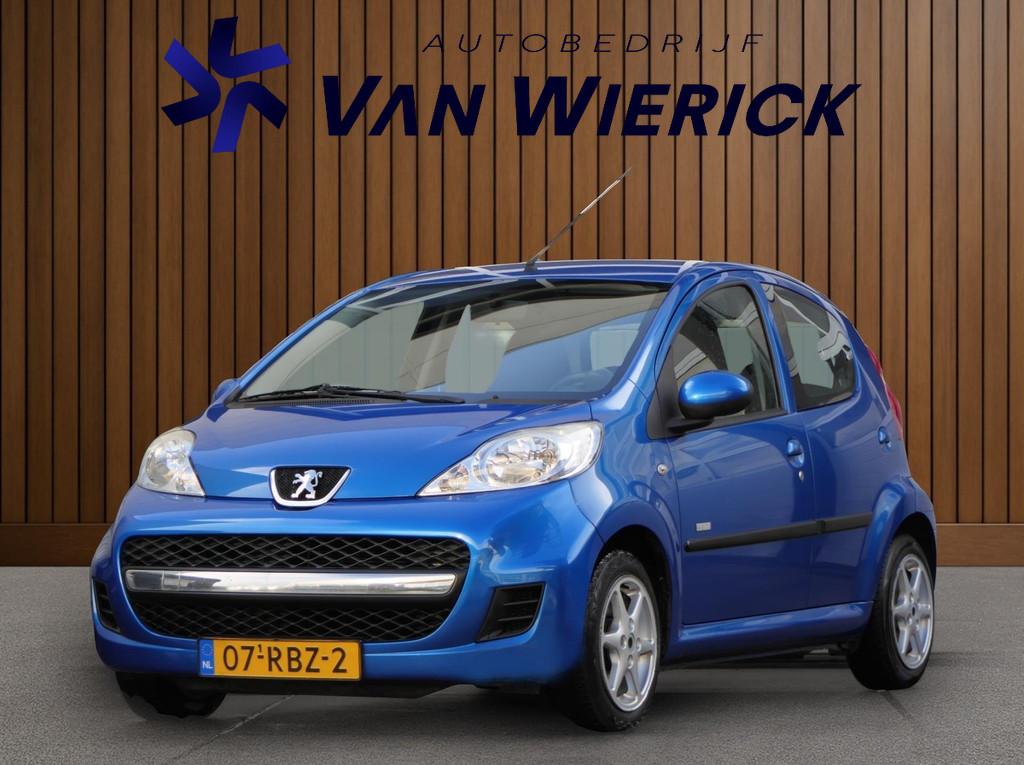 Peugeot 107 1.0-12V 5-Deurs | Airco | Lichtmetalen Velgen |, Voorwielaandrijving, Euro 5, Stof, Gebruikt