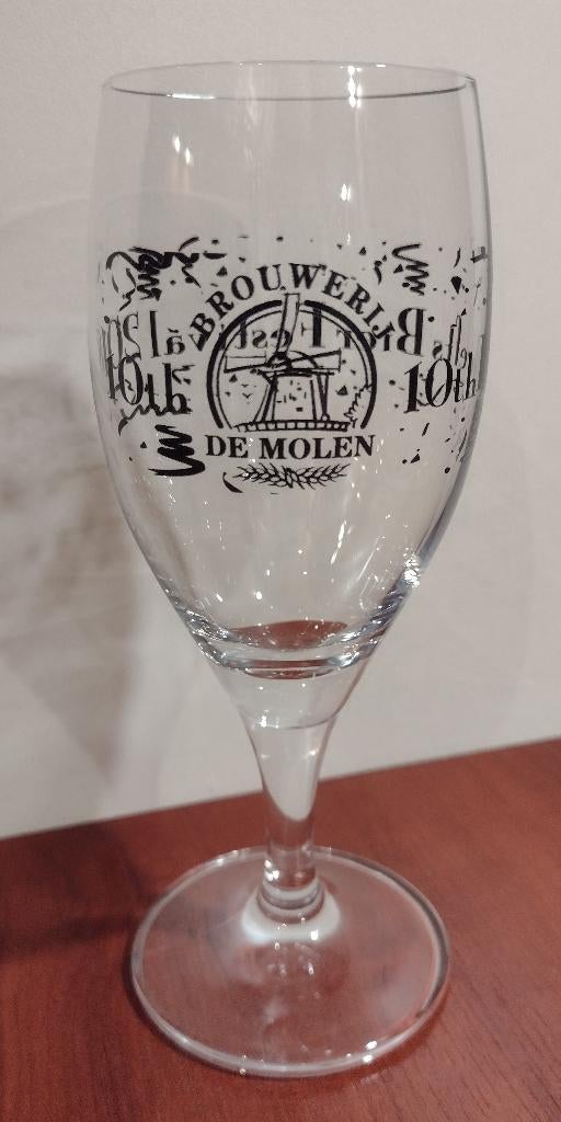 Brouwerij De Molen Proefglas 10cl 2018., Verzamelen, Biermerken, Ophalen of Verzenden, Zo goed als nieuw, Glas of Glazen, Overige merken