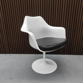 Knoll - Saarinen Tulip chairs, Overige materialen, Gebruikt, Wit, Ophalen of Verzenden