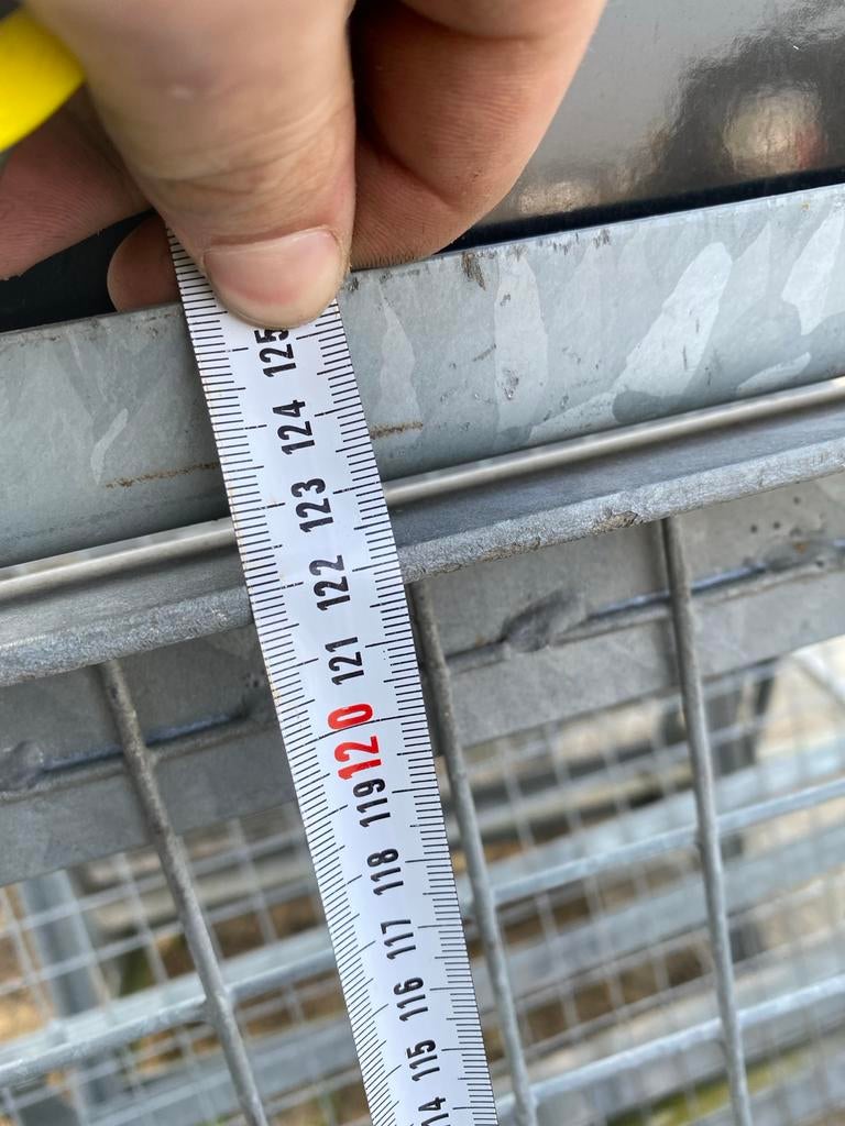 Showroombord 120x120 cm voor tegels - Aanbieding, Ophalen, Gebruikt, 60 cm of meer, Overige typen