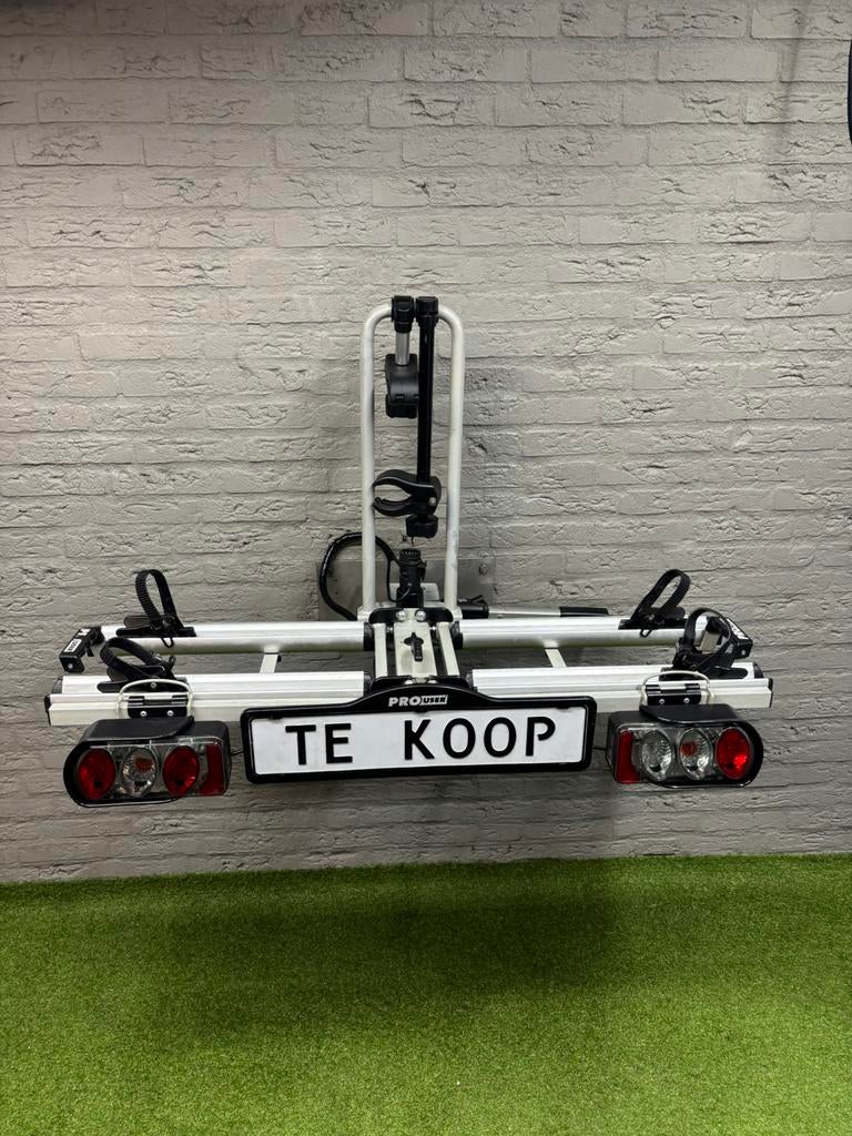 ✅NETTE PRO USER DIAMANT 2(elekt)fietsen60kg/kantelbr/klik&go, Auto diversen, Fietsendragers, Gebruikt, Ophalen of Verzenden, 2 fietsen