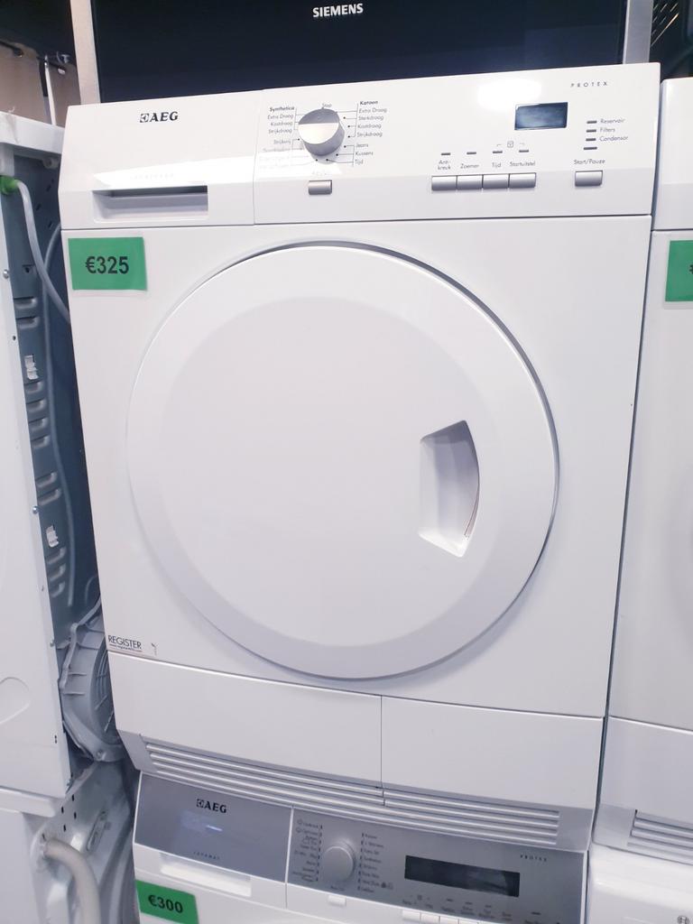 warmtepomp droger ️️AEG ️7KG️️️️️✅️ ️Lavatherm INC GARANTIE, Ophalen, 6 tot 8 kg, Overige typen, Zo goed als nieuw