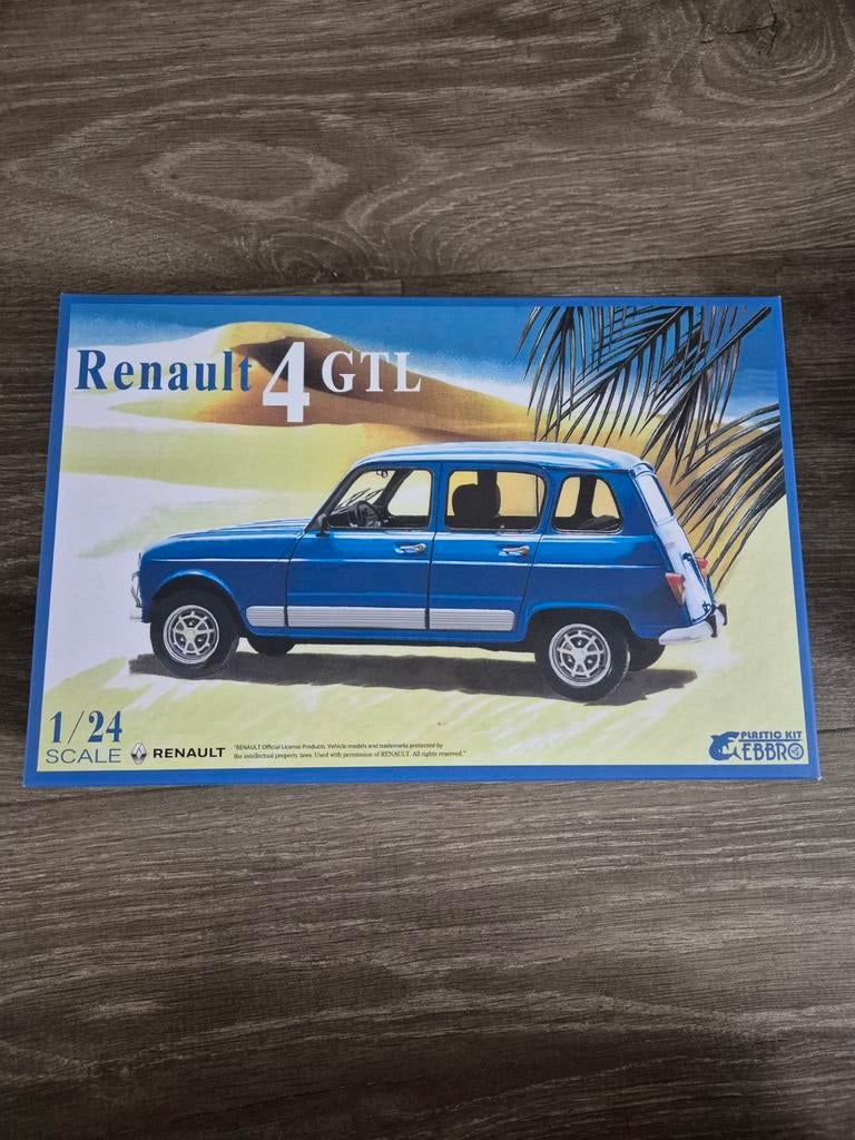 Ebbro Renault 4 GTL, Overige merken, Auto, Groter dan 1:32, Nieuw