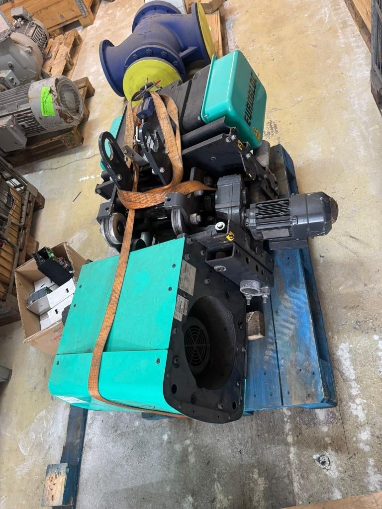 Verlinde Elektrische Takel 5 Ton Staaldraadtakel met Loopkat, Doe-het-zelf en Verbouw, Lieren en Takels, Zo goed als nieuw, Elektrisch