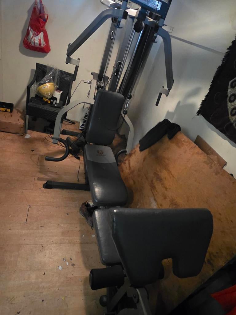 Krachtstation voor thuisgym - Compleet en robuust, Ophalen, Benen, Gebruikt, Krachtstation