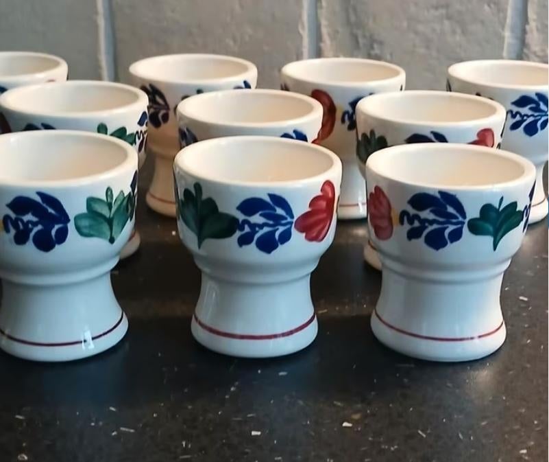 Boch eierdopje serie Boerenbont, Huis en Inrichting, Keuken | Servies, Overige typen, Ophalen of Verzenden, Zo goed als nieuw