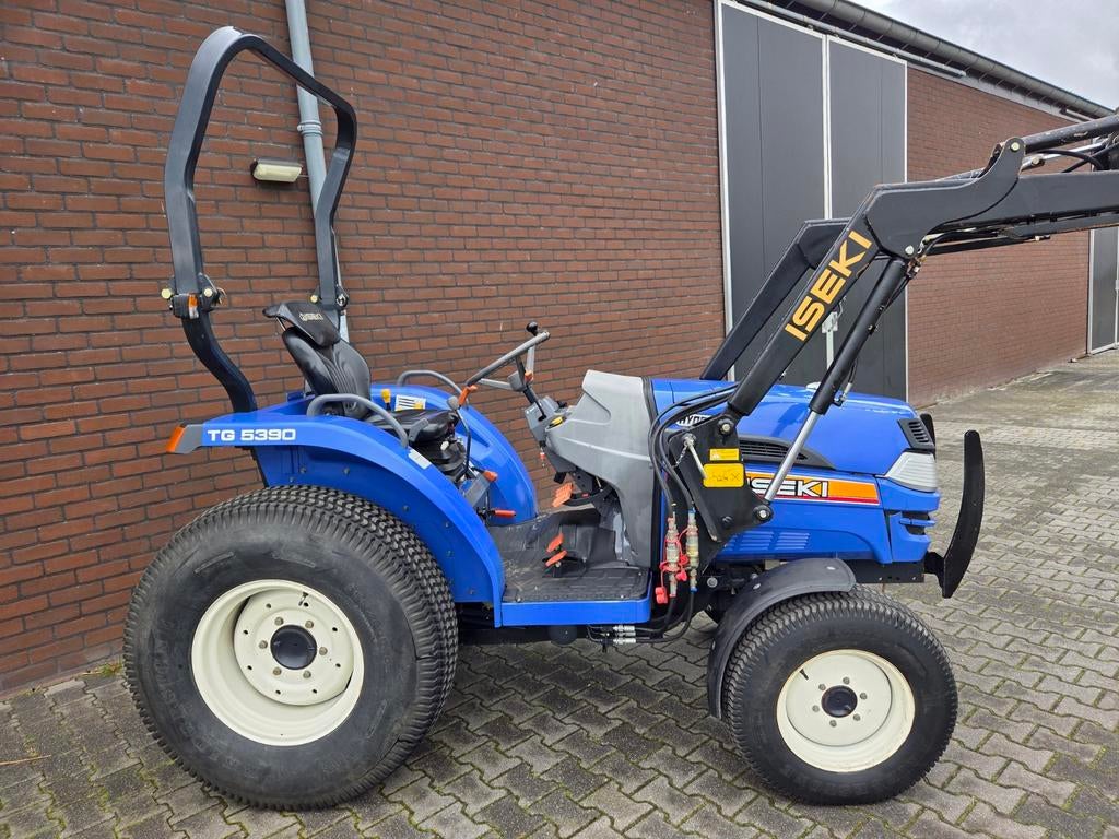 Iseki TG5390 4X4 / Voorlader / 860 Uren!!, Zakelijke goederen, Agrarisch | Tractoren, Gebruikt, Tot 2500, Tot 80 Pk, Ophalen