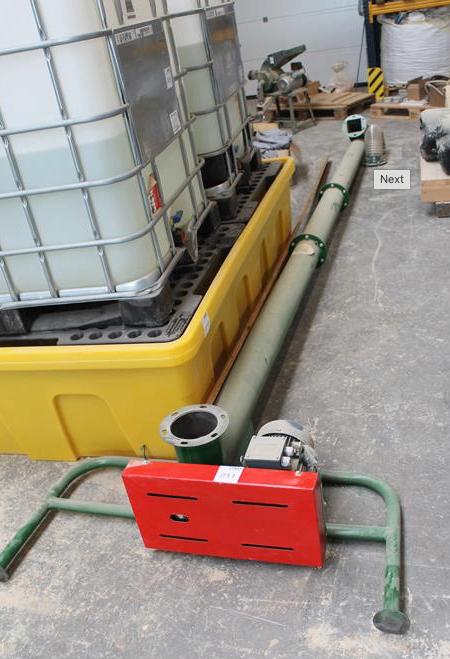 verticale vijzel mrol T401/3, Ophalen