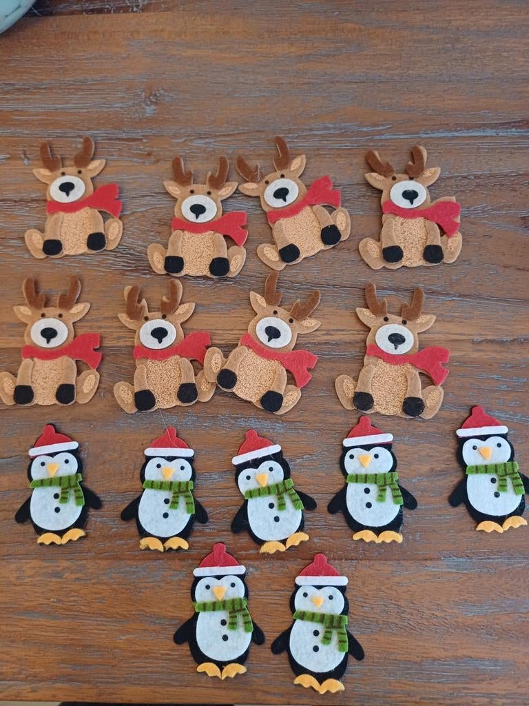 Stof rendier en pinguïns, Ophalen, Nieuw, Overige thema's, Overige typen