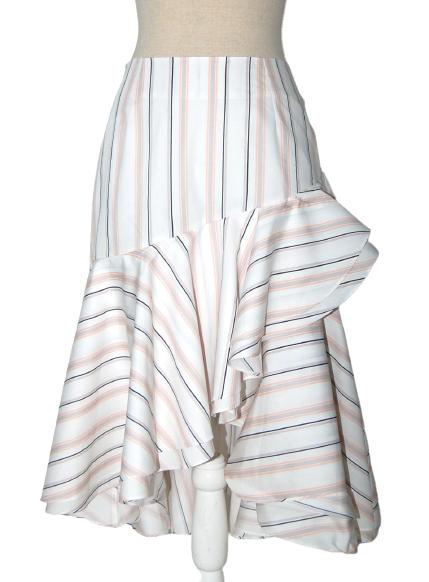 Nieuwe Josh V. rok, rokje, wit-zand gestreept, Mt. XS, Overige kleuren, Verzenden, Nieuw, Maat 34 (XS) of kleiner