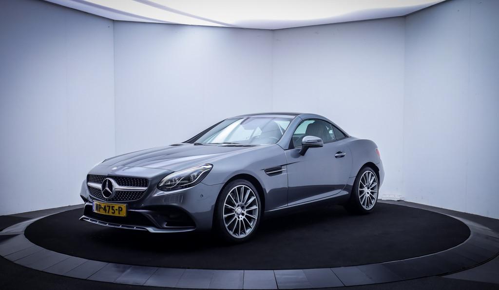 Mercedes-Benz SLC 180T 9G-Tr. AMG-Line FULL LED | AIRSCARF |, Auto's, Mercedes-Benz, Achterwielaandrijving, Gebruikt, Cabriolet