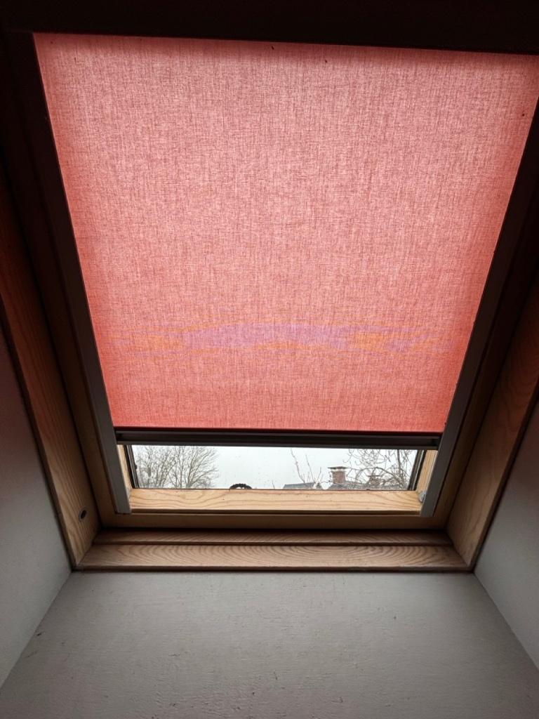 Rolgordijn voor Velux dakraam, Gebruikt, Minder dan 80 cm, 80 tot 120 cm, Ophalen of Verzenden