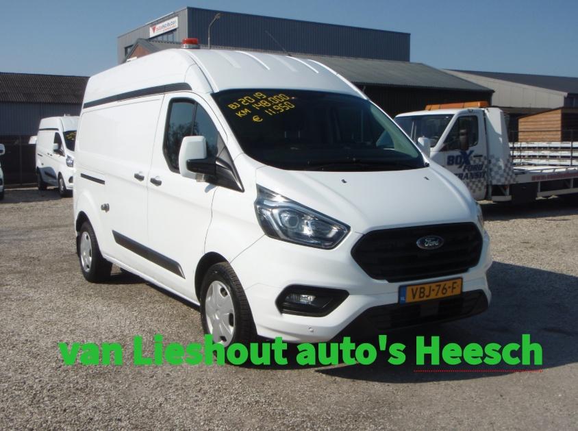 Ford Transit Custom L2H2 Trend zeer nette auto 148840 km 201, 4 cilinders, Wit, Origineel Nederlands, Bedrijf