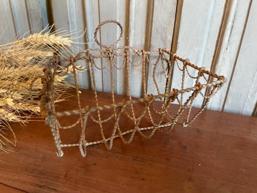 Zeepmandje Zeephouder draadwerk periode 1900 Frans, Antiek en Kunst, Antiek | Woonaccessoires, Ophalen of Verzenden