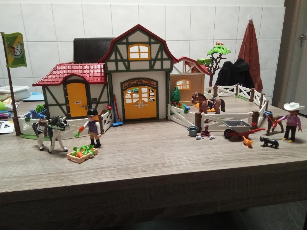Playmobil Country Paardrijclub, nr 6926, Kinderen en Baby's, Speelgoed | Playmobil, Ophalen, Zo goed als nieuw, Complete set
