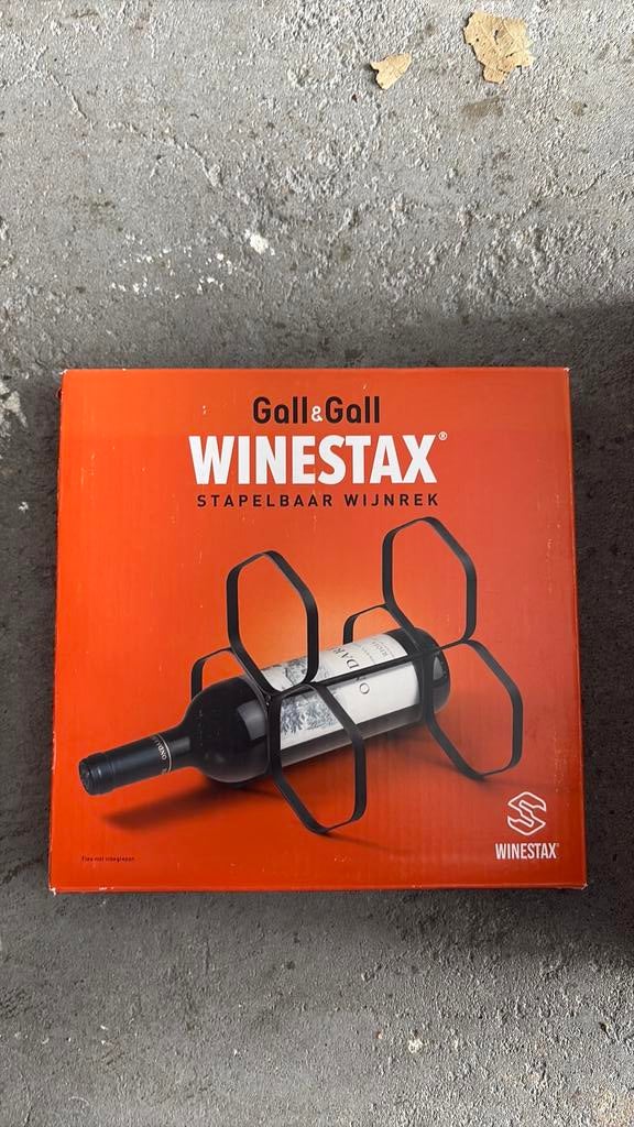 Winestax wijnrek 15x3 = 45 flessen, Ophalen, Zo goed als nieuw, Metaal, Minder dan 50 cm