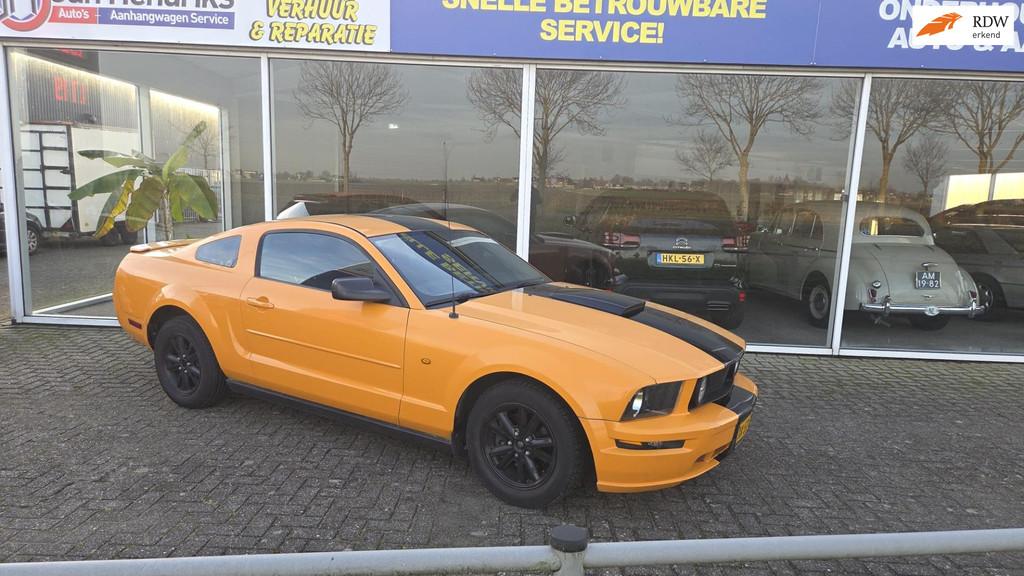 Ford USA Mustang 4.0 V6, Auto's, Gebruikt, Overige kleuren, 4 stoelen, Grijs