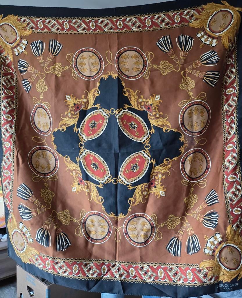 Twee dames sjaals met patroon, Ophalen of Verzenden